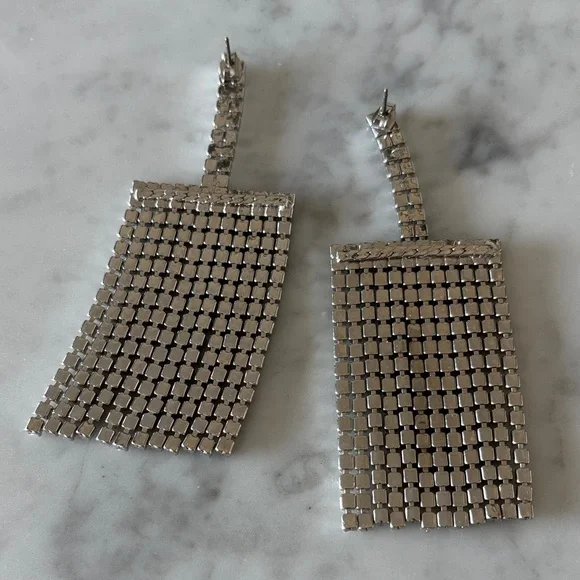 Sparkling Rhinestone Earrings - Picture 3 of 5